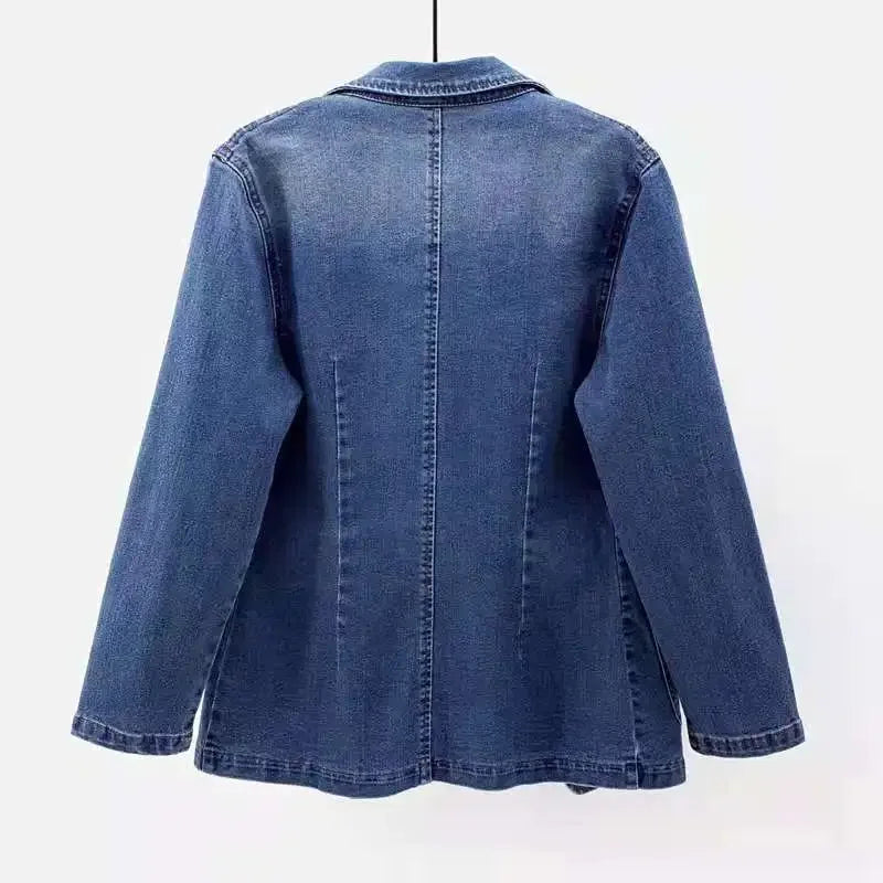 Roksana™| Elegancka kurtka dżinsowa